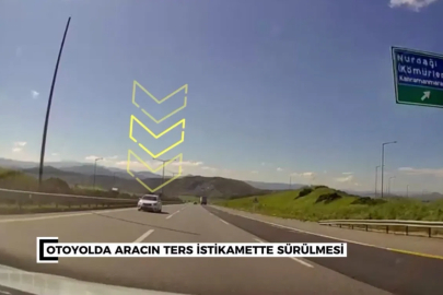 Otoyolda Ters Yön Dehşeti: Jandarma Kamerası Yakaladı, Ceza Yağdı!
