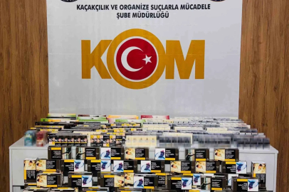 Samsun’da kaçak tütün mamülleri operasyonu
