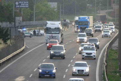 Kocaeli’de mesai bitimiyle TEM’de hareketlilik başladı
