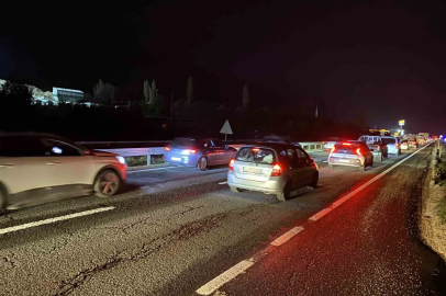 Kemikli Rampaları’nda trafik durma noktasına geldi
