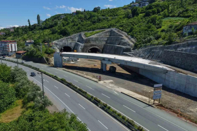 Trabzon’un 30 yıllık hayali olan Güney Çevre Yolu Projesi’nde çalışmalar sürüyor
