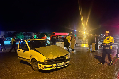 Erzincan’da 2 aracın çarpıştığı kazada 5 kişi yaralandı