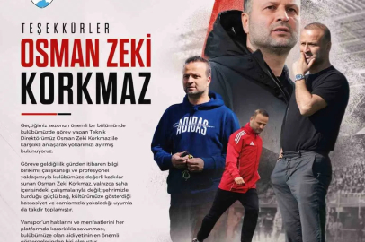 Vanspor, Osman Zeki Korkmaz ile yollarını ayırdı
