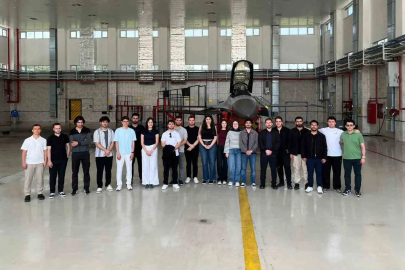 Geleceğin mühendisleri çelik kanatlarla buluştu
