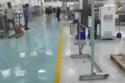Çankırı’da sağanak etkili oldu: Fabrikayı su bastı
