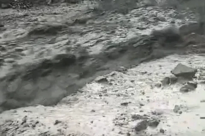 Elazığ’da sağanak sonrası sel
