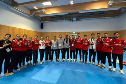 Almanya’da milli taekwondocular zirvede
