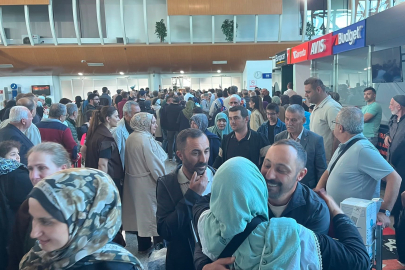 193 kişilik ilk hacı kafilesi Erzincan’a döndü
