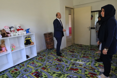 Çocuk Evleri Sitesi’nde yeni il müdüründen inceleme