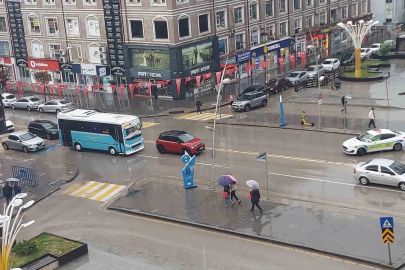Erzurum’da kuvvetli sağanak yağış uyarısı
