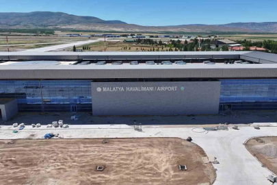 Malatya Havalimanı 2 buçuk milyon yolcuya hazırlanıyor
