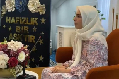 1 yılda hafız oldu, 30 cüzü bir günde ezberden okuyarak hatim etti