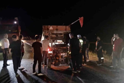 Çorum’da kamyon ile traktör çarpıştı: 1 ölü, 2 yaralı
