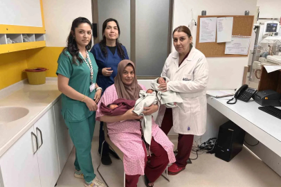10 yıllık hasret üçüz bebek sevinciyle taçlandı
