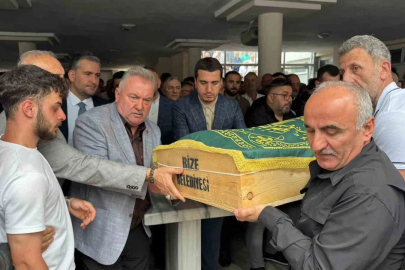 Kansere yenik düşen ilçe başkanı son yolculuğuna uğurlandı
