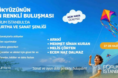 Forum İstanbul’da "Uçurtma ve Sanat Şenliği"
