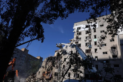 Ukrayna: Rusya'nın Kiev'e düzenlediği hava saldırısında 13 kişi hayatını kaybetti