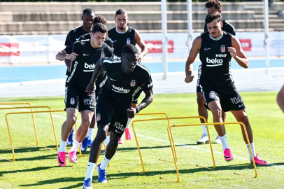 Kassoum Ouattara, Beşiktaş formasıyla ilk antrenmanına çıktı
