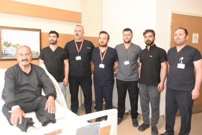 5,5 saat süren ameliyatla sağlığına kavuştu