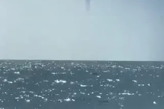 Karadeniz’de dev hortum kamerada
