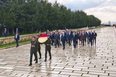 NATO heyetinden Anıtkabir’e ziyaret

