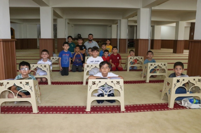 Erzincan'da yaz Kur'an kursları başladı, camiler çocuk sesleriyle şenlendi