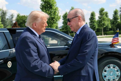 Cumhurbaşkanı Erdoğan, Amerika Birleşik Devletleri Başkanı Trump’ı törenle karşıladı
