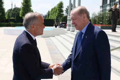 Cumhurbaşkanı Erdoğan, Kanada Başbakanı Mark Carney’i kabul etti
