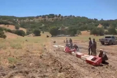 Elazığ’da kenelerle mücadele için doğaya keklik bırakıldı
