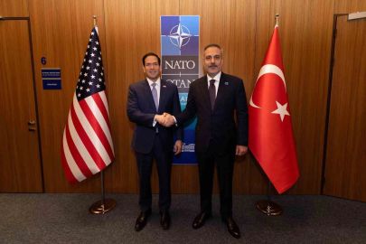 Bakan Fidan, ABD Dışişleri Bakanı Rubio ile görüştü
