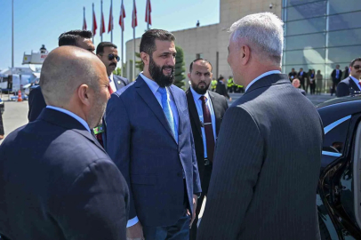 Suriye Cumhurbaşkanı Şara Ankara’da
