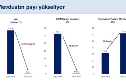 Bakan Şimşek: Türk lirası mevduatın payı 11 yılın en yüksek seviyelerine ulaştı