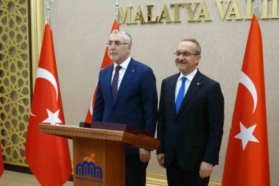 Bakan Işıkhan Malatya’da temaslarına başladı
