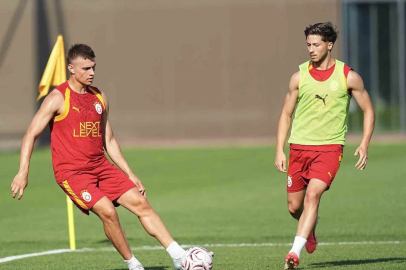 Galatasaray, günü çift antrenmanla tamamladı

