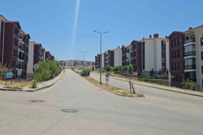 Elazığ’da kavurucu sıcaklar yolları boşalttı
