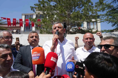 Özgür Özel: "Yolumuza devam edeceğiz"
