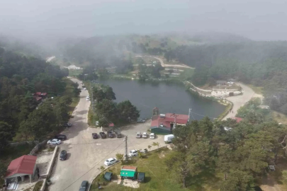 Tokat’ta bin 400 rakımdaki gölet ziyaretçilerini ağırlıyor
