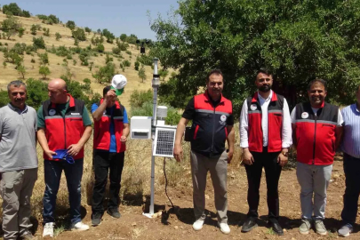 Batman’da bağ ve Antep fıstığı bahçelerine "tahmin ve erken uyarı sistemi" kuruldu
