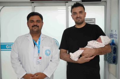 Normal doğum için 503 kilometre katetti
