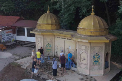 Bu su için şehir dışından geliyorlar
