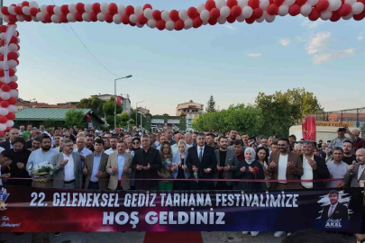 Gediz’de Tarhana Festivali coşkusu
