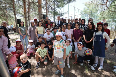 Yetim ve öksüz çocuklar piknikte buluştu
