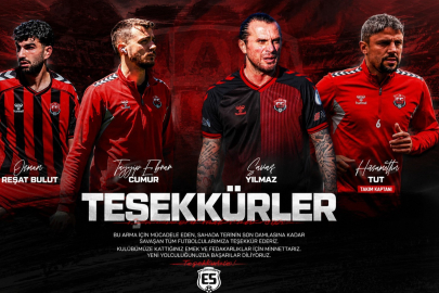 Erzincanspor’da 4 futbolcuyla yollar ayrıldı