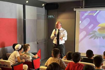 TRT sinema tırı Çorumlu çocuklar için perdelerini açtı
