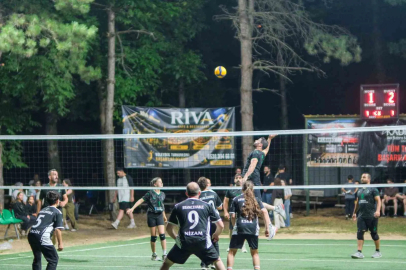Türkiye’nin tek köy voleybol turnuvası başladı
