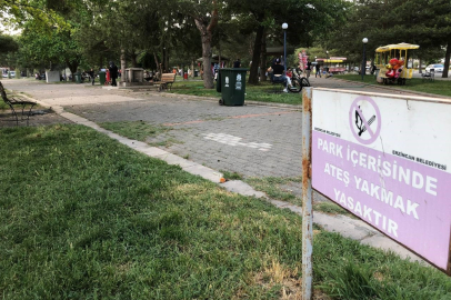 Atatürk Parkı'nda mangal yasağı deliniyor, vatandaş tepkili