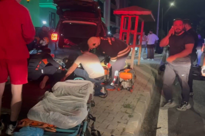 16 yaşındaki motosiklet sürücüsü aracın altında sıkıştı: Ekipler seferber oldu