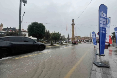 Çorum’da sağanak hayatı olumsuz etkiledi
