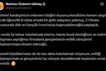 Bakan Göktaş, Mehmet Çiftçi’ye ulaştı
