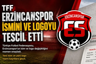 TFF, Erzincanspor İsmini ve Yeni Logosunu Resmen Tescilledi
